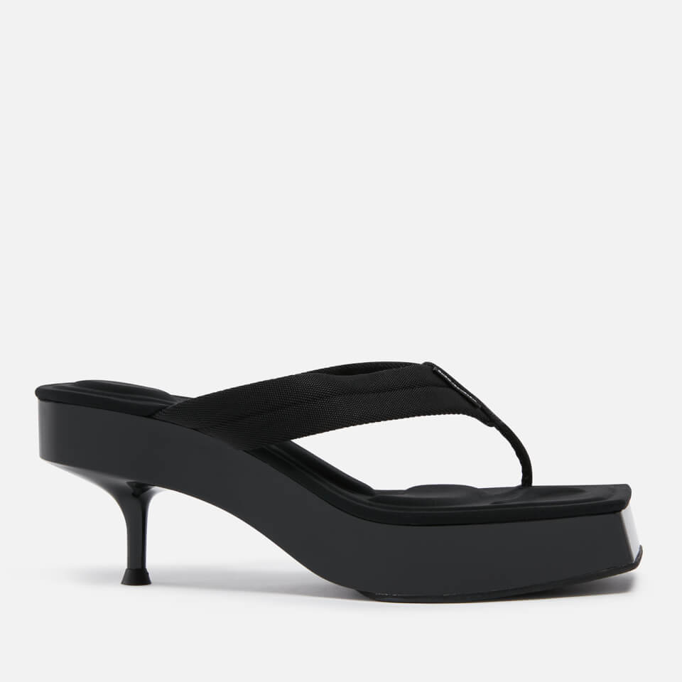 Alexander Wang Jessi Nylon Platform Mules UK 3 Coggles