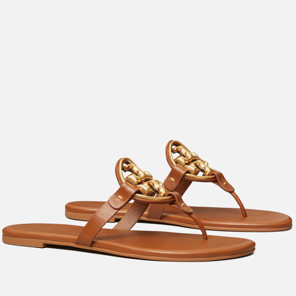 Tory Burch Women's Miller Leather Sandals - UK 3 1
