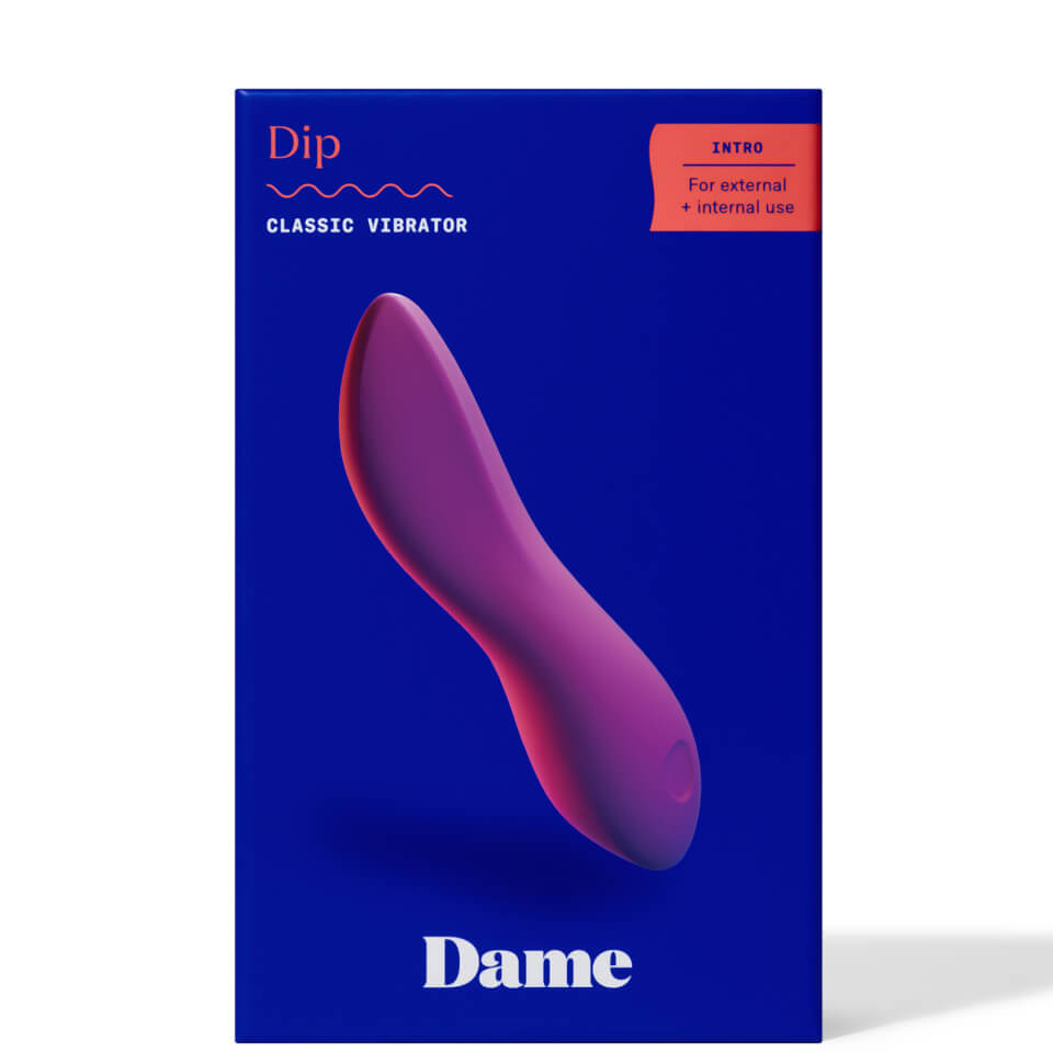Dame Dip Basic Vibrator - Plum