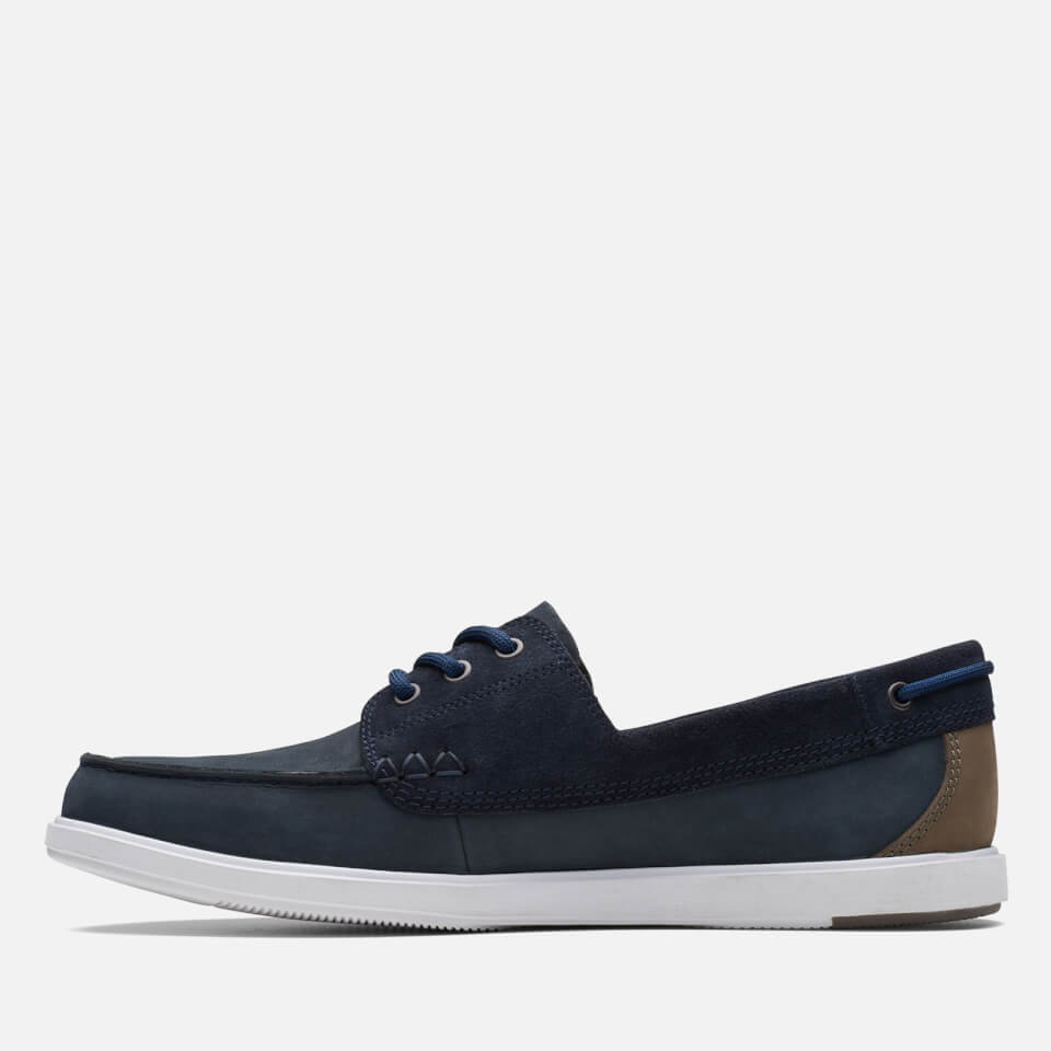 Clarks Men's Bratton Leather Boat Shoes