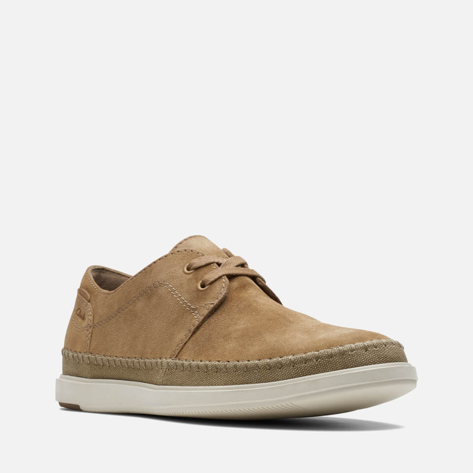 Clarks mens canvas shoes store