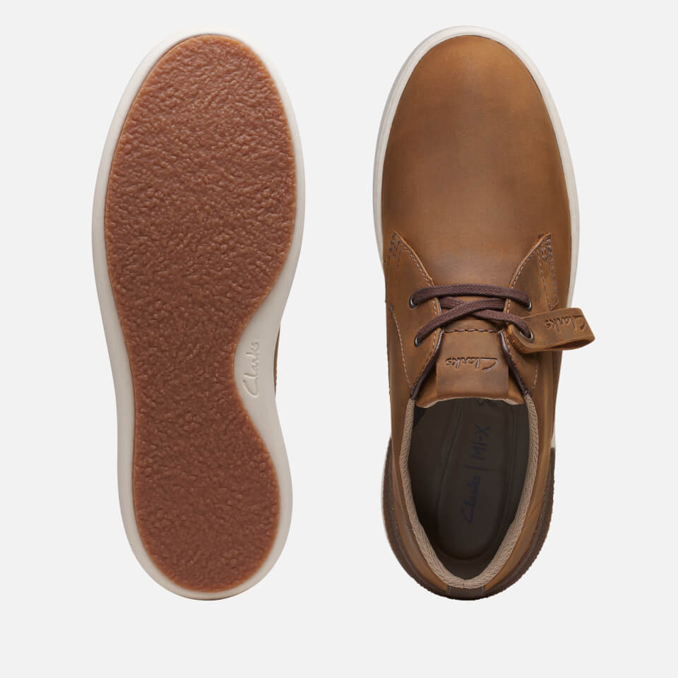 Clarks Men's CourtLite Khan Leather Shoes