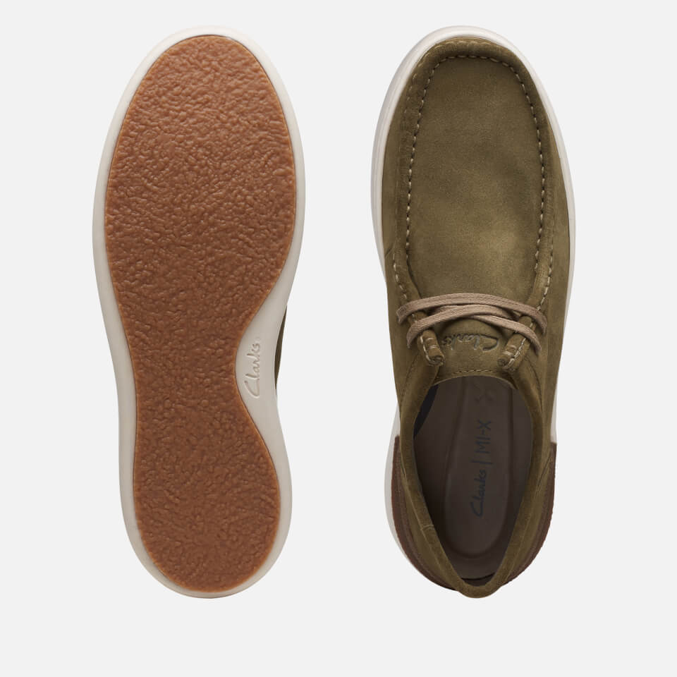 Clarks Men's CourtLiteWally Suede Wallabee Shoes