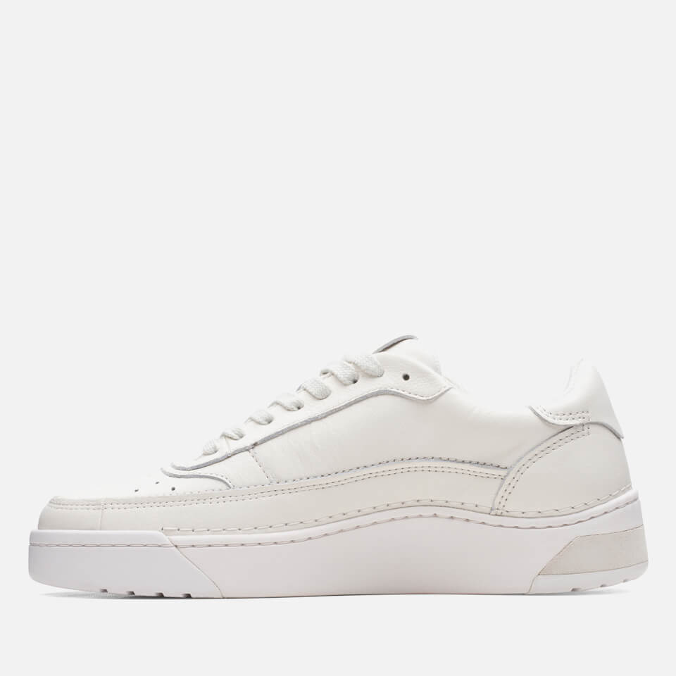 Clarks Men's Craft Court Leather Trainers