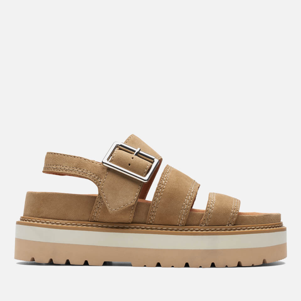 Clarks Orianna Over Chunky Suede Sandals | Worldwide Delivery | Allsole