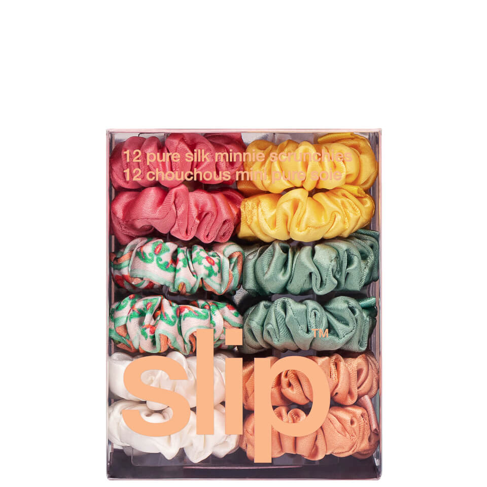 Slip Pure Silk Minnie Scrunchies - Italian Summer