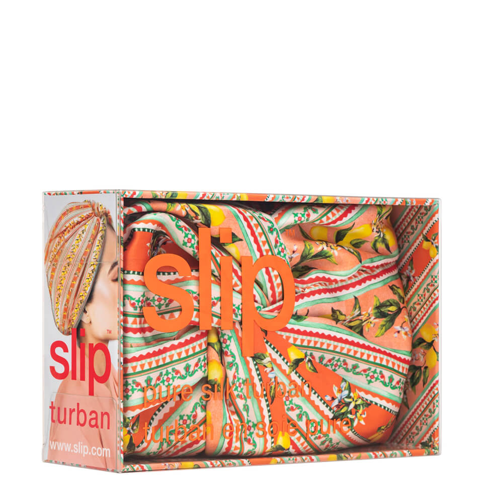 Slip Pure Silk Turban - Portofino