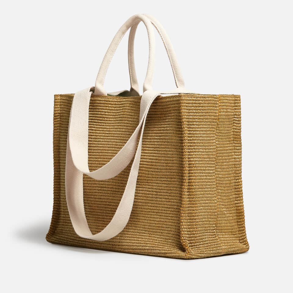 Marni Large Raffia Tote Bag