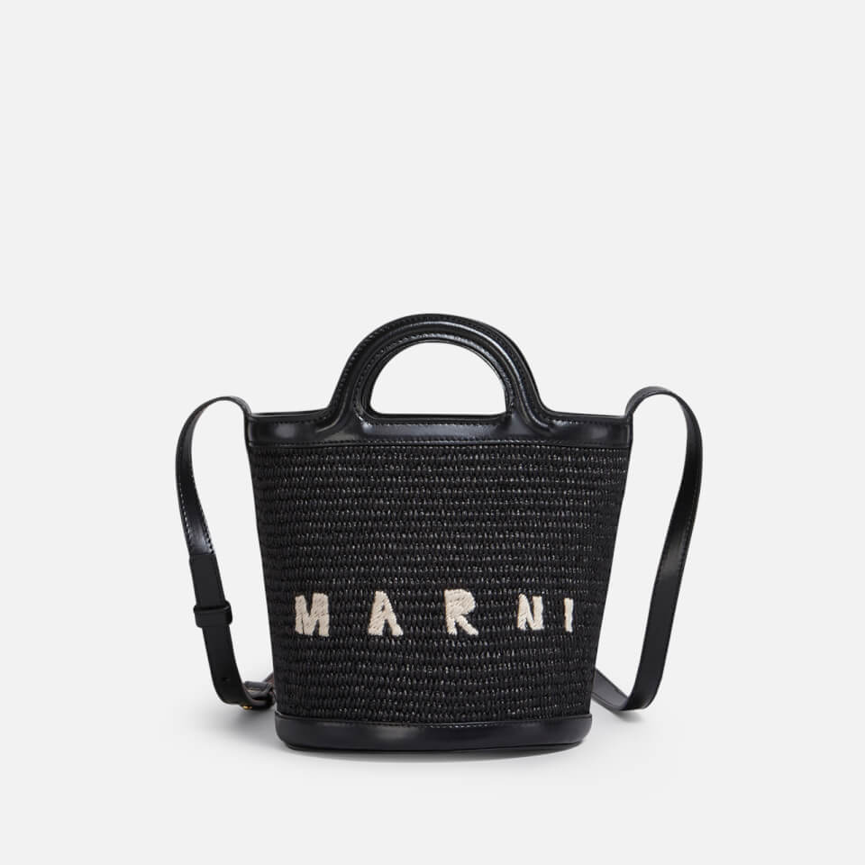 7/15迄大幅値下げ！新品タグ付き！TROPICALIA BASKET BAG Marni Tropicalia Mini Raffia Bucket Bag | Coggles
