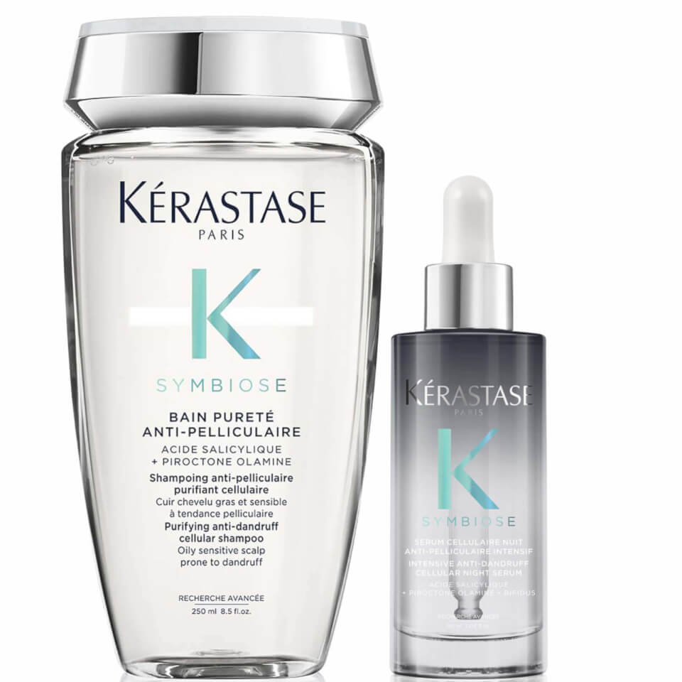 Kérastase Symbiose Anti-Dandruff Cleanse and Treat Duo for Oily Scalps