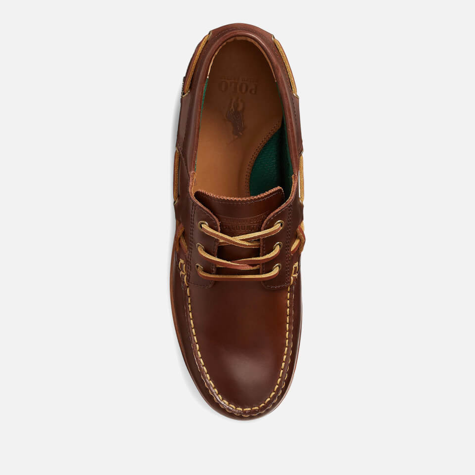 Polo Ralph Lauren Men's Leather Boat Shoes | FREE UK Delivery | Allsole