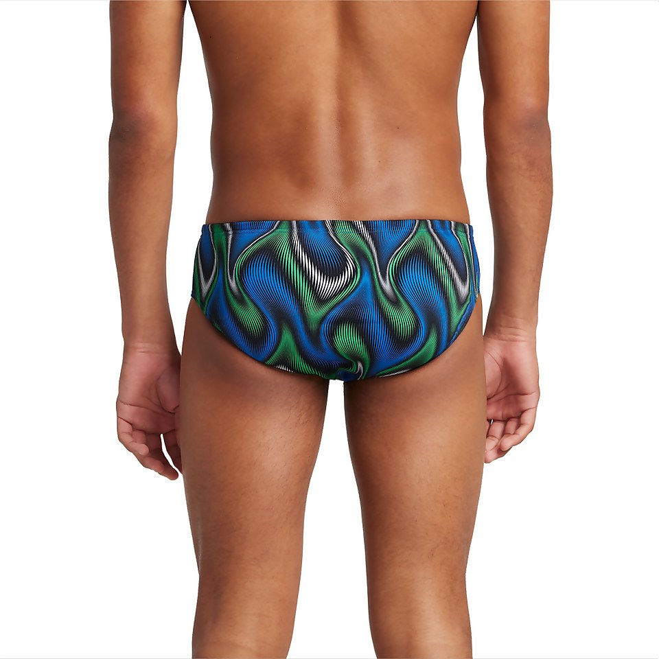 Men's Purpose Brief Blue/Green
