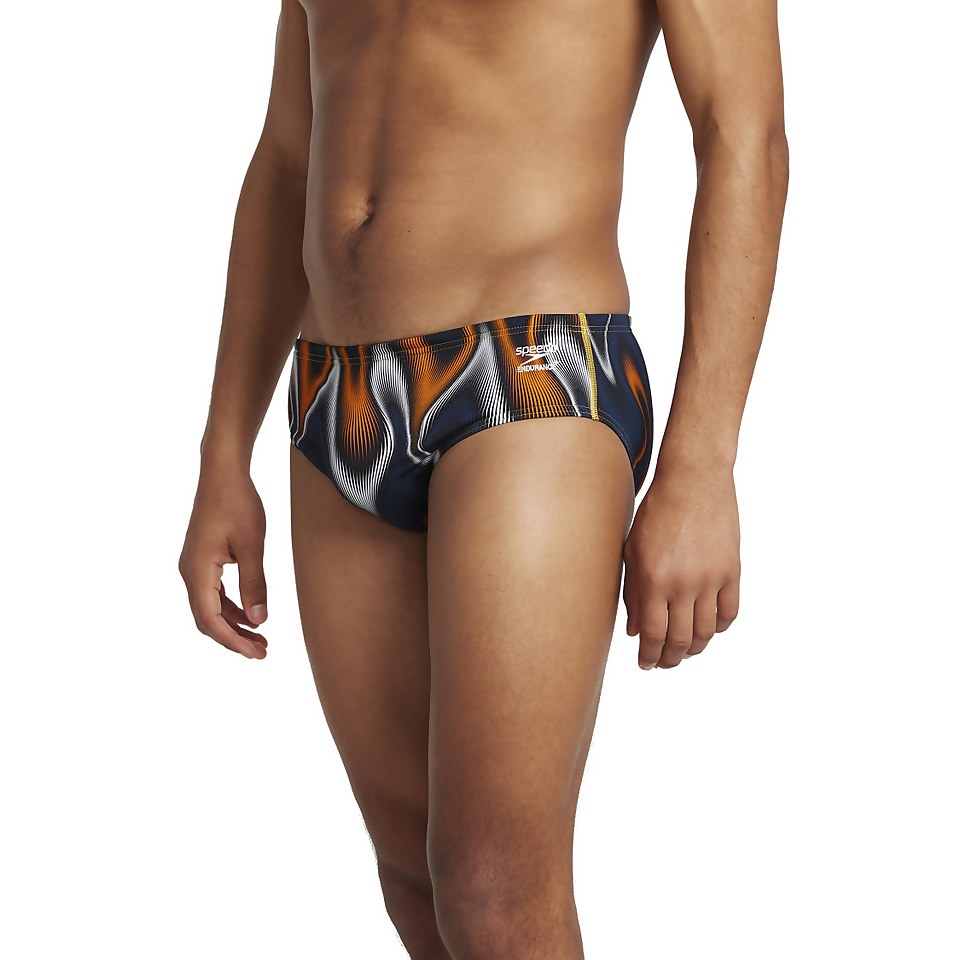 Men's Purpose Brief Red/Black