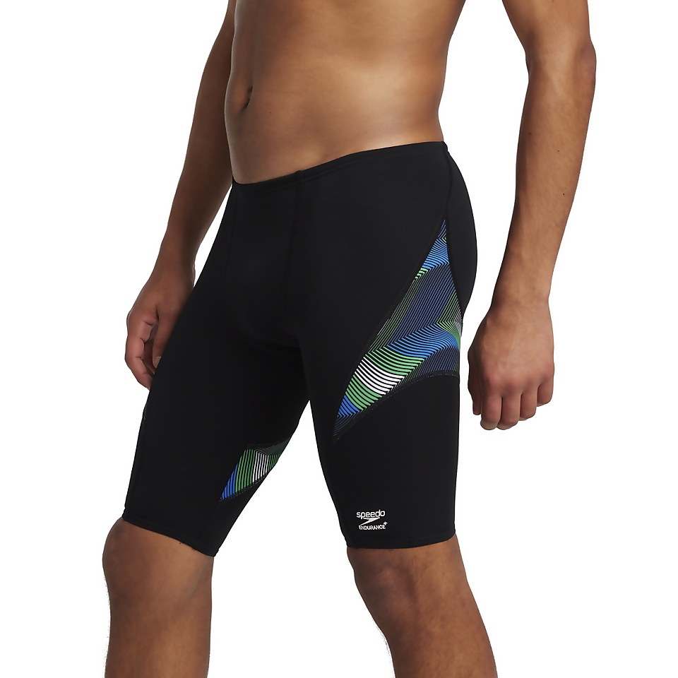 Men's Precision Splice Jammer Blue/Green