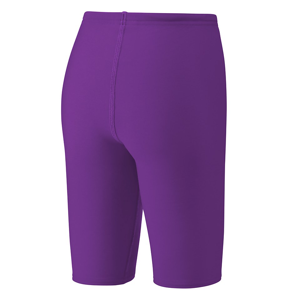 Men's Solid Youth Jammer Purple