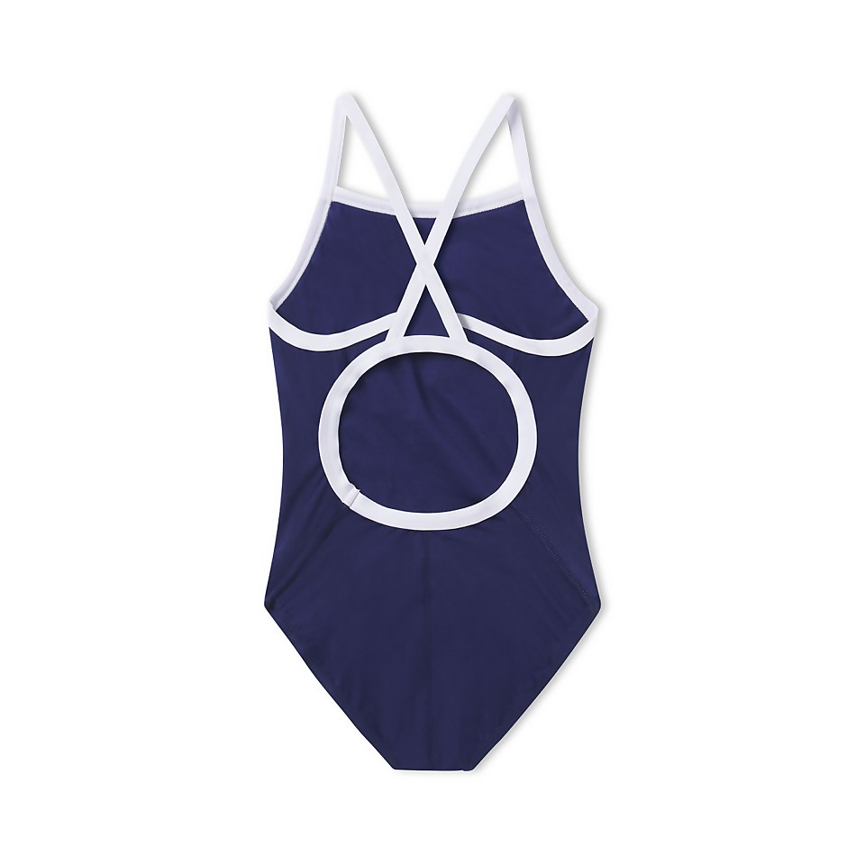 Women's Flyback One Piece Youth Navy/White