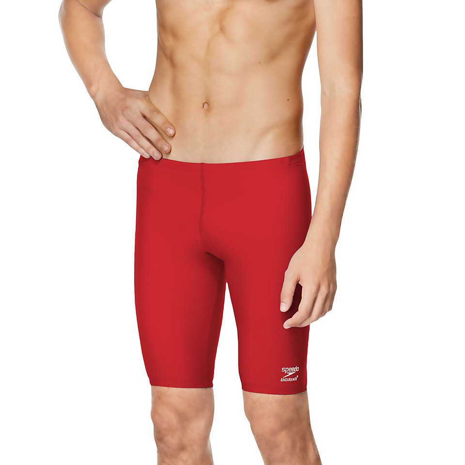 Men's Solid Adult Jammer Red