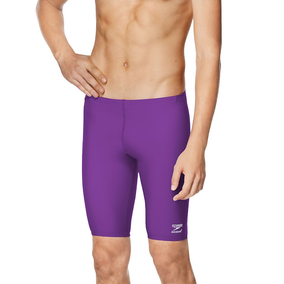Men's Solid Adult Jammer Purple