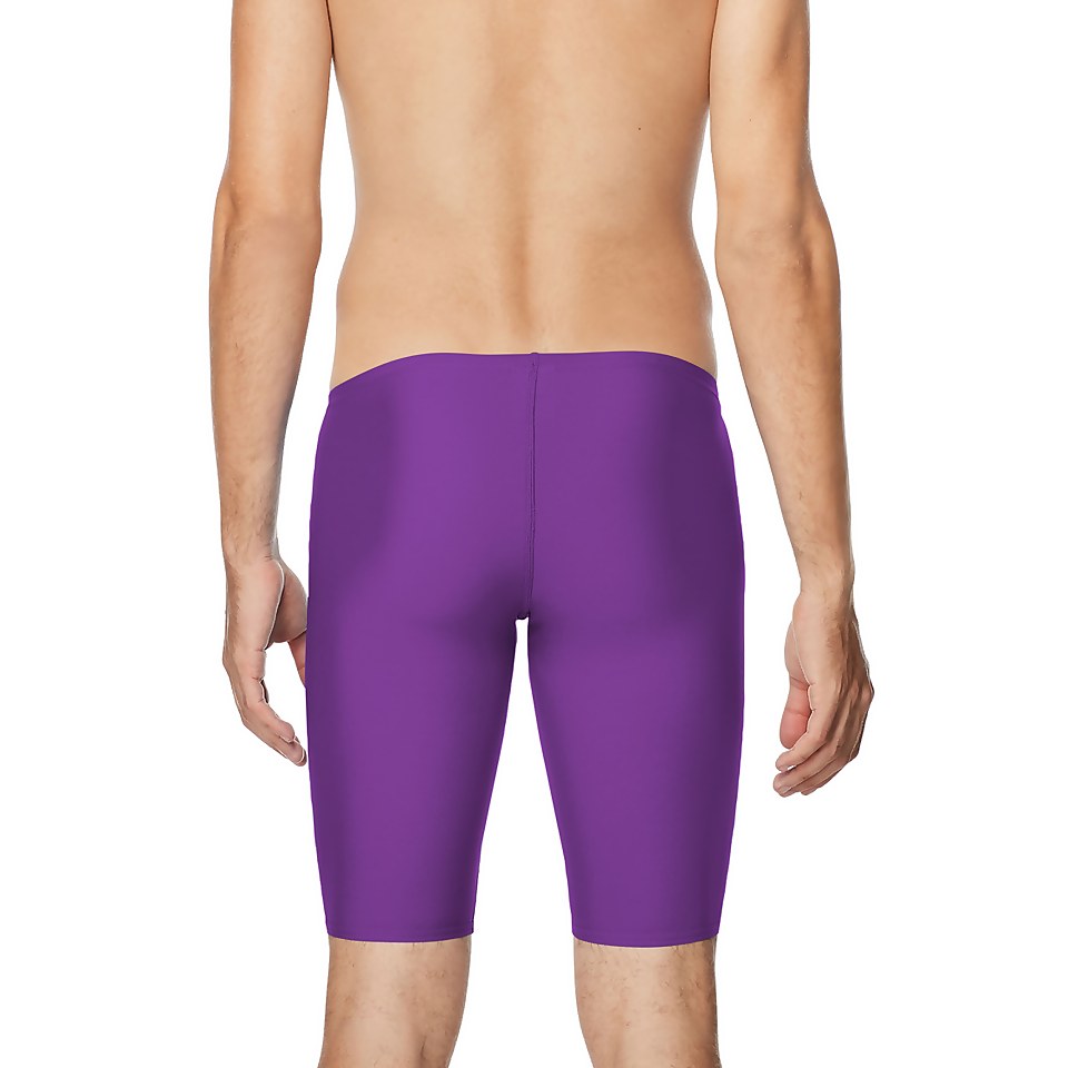 Men's Solid Adult Jammer Purple