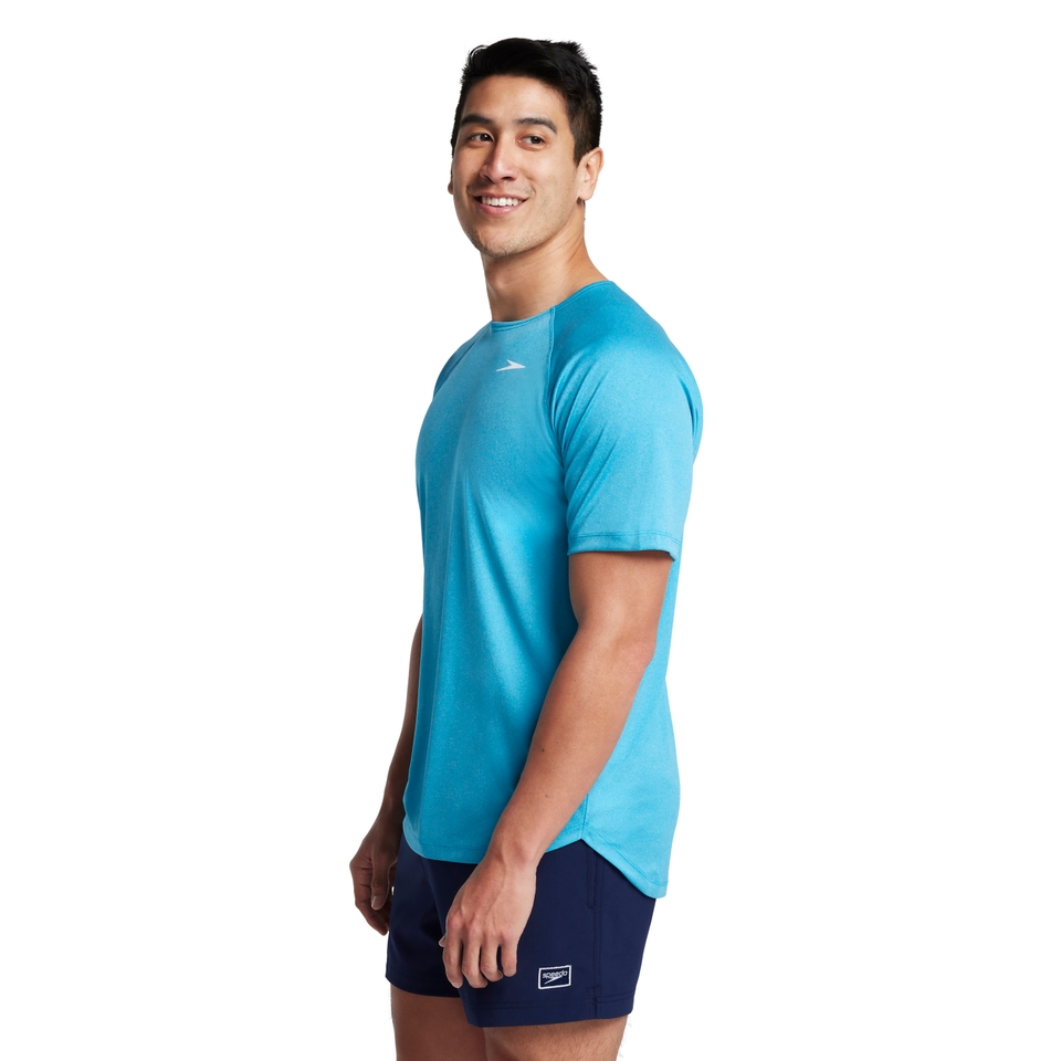 Men's Baybreeze Short Sleeve Swim Shirt Blue