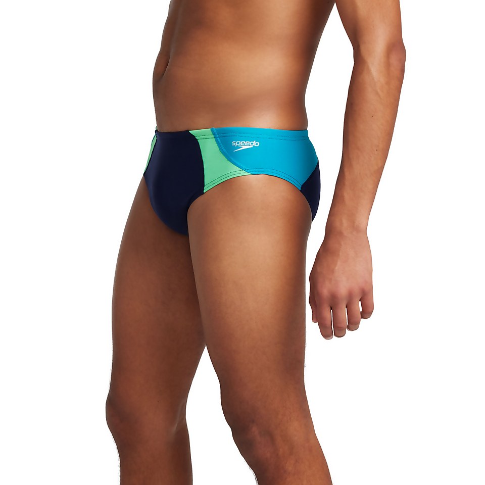 Men's Dual Colorblock One Brief Navy