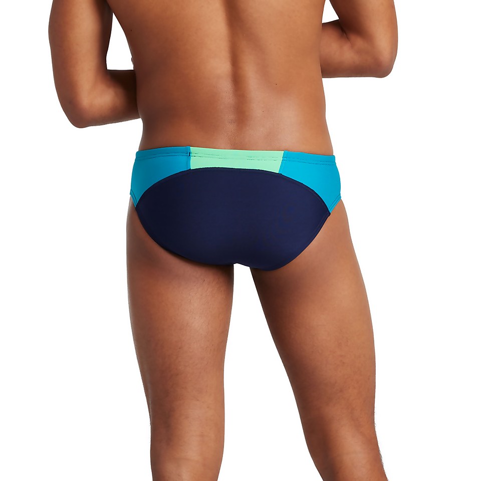 Men's Dual Colorblock One Brief Navy