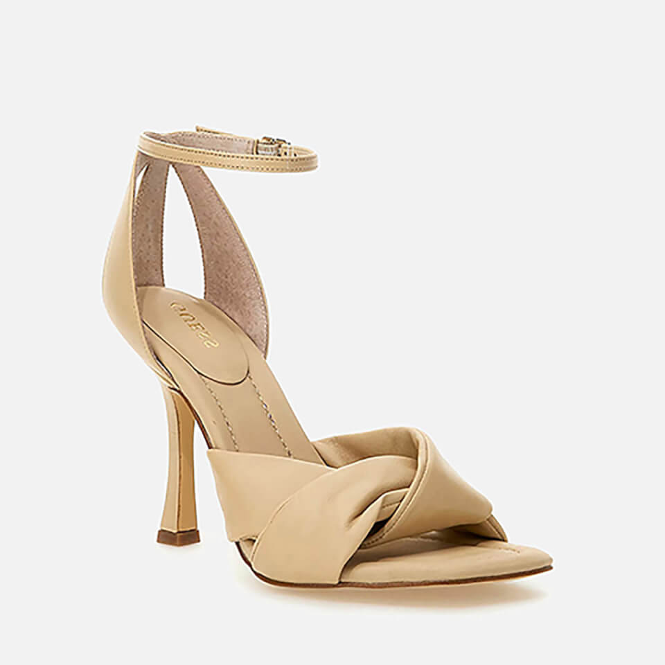 Guess Hyson Leather Heeled Sandals