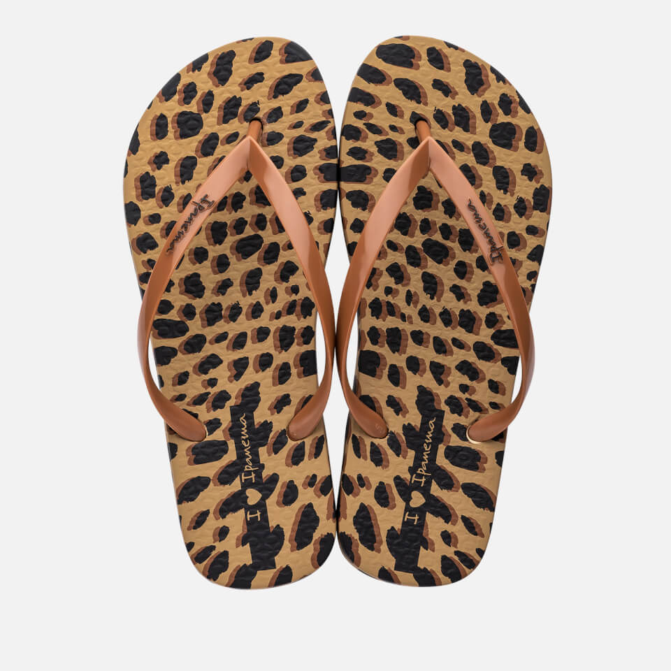 Ipanema Women's Animal-Print Rubber Flip Flops