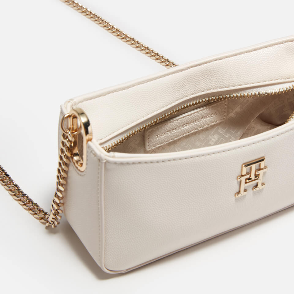 Tommy Hilfiger Timeless Chain Faux Leather Crossbody Bag