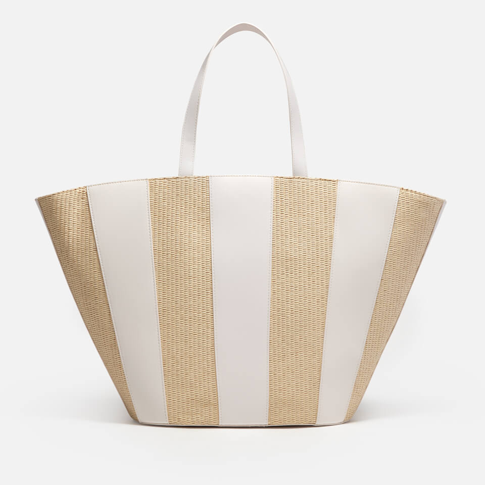 Tommy Hilfiger Summer Jute Faux Leather Tote Bag