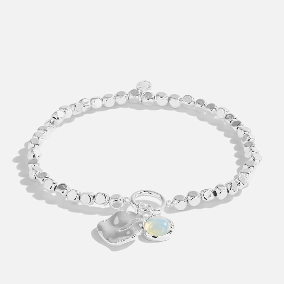 Joma Jewellery Spirit Stones Moonstone Silver-Tone Bracelet