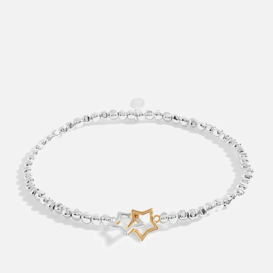 Joma Jewellery Forever Yours Hip Hip Hooray Silver-Tone Bracelet
