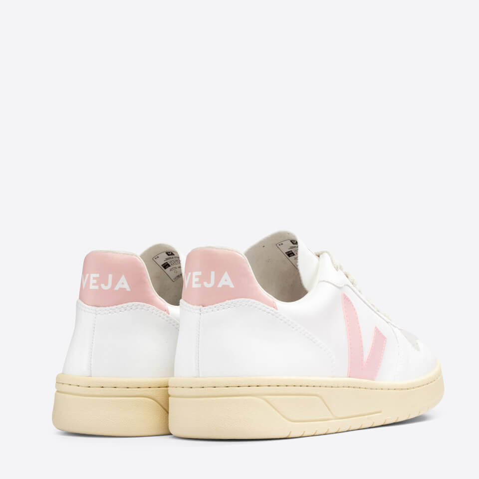 Veja Women’s V-10 Faux Leather and Suede Trainers