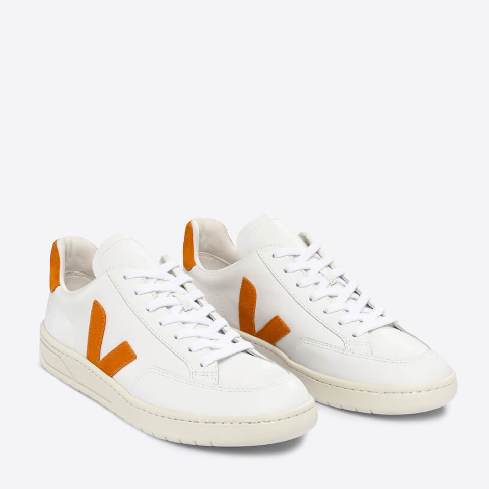 Veja Women’s V-12 Leather and Faux Suede Trainers