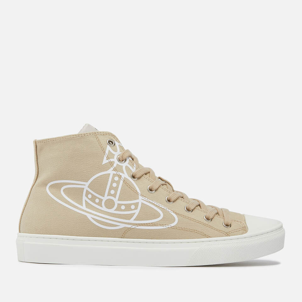 Vivienne Westwood Men’s Canvas Hi-Top Trainers - UK 8
