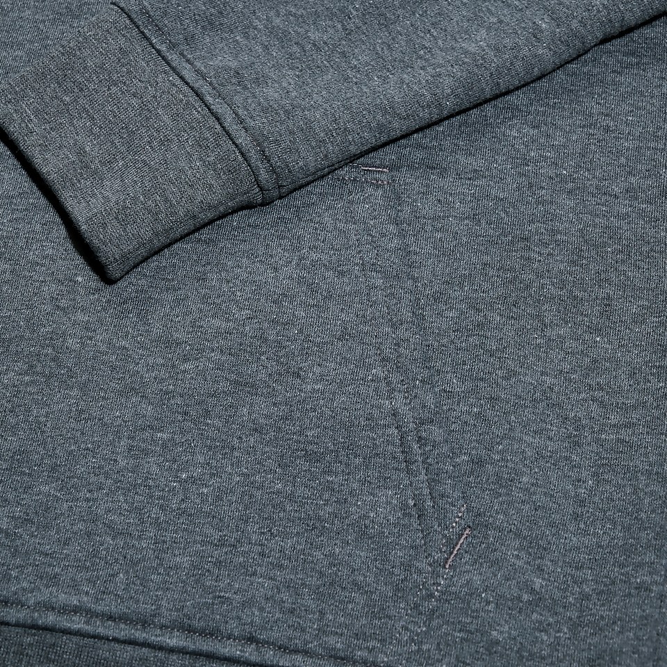 JUNIOR UNISEX OVERHEAD HOODY GREY MARL