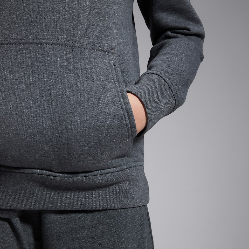 JUNIOR UNISEX OVERHEAD HOODY GREY MARL