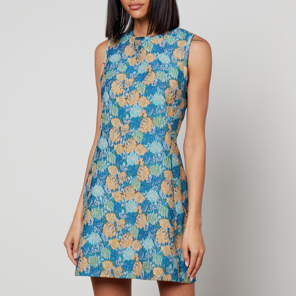 Baum Und Pferdgarten Arizona Floral-Jacquard Mini Dress - EU 34/UK 6 |  Coggles