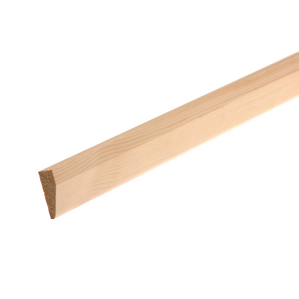 Metsa Wood Pine Chamfered Architrave 2.1m (15 x 45 x 2100mm) - Pack of 5