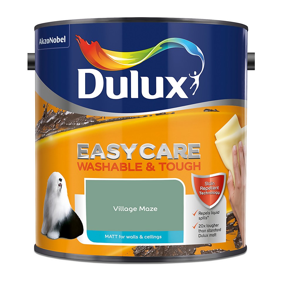 Dulux Easycare Washable & Tough Matt Emulsion Paint Village Maze - 2.5L