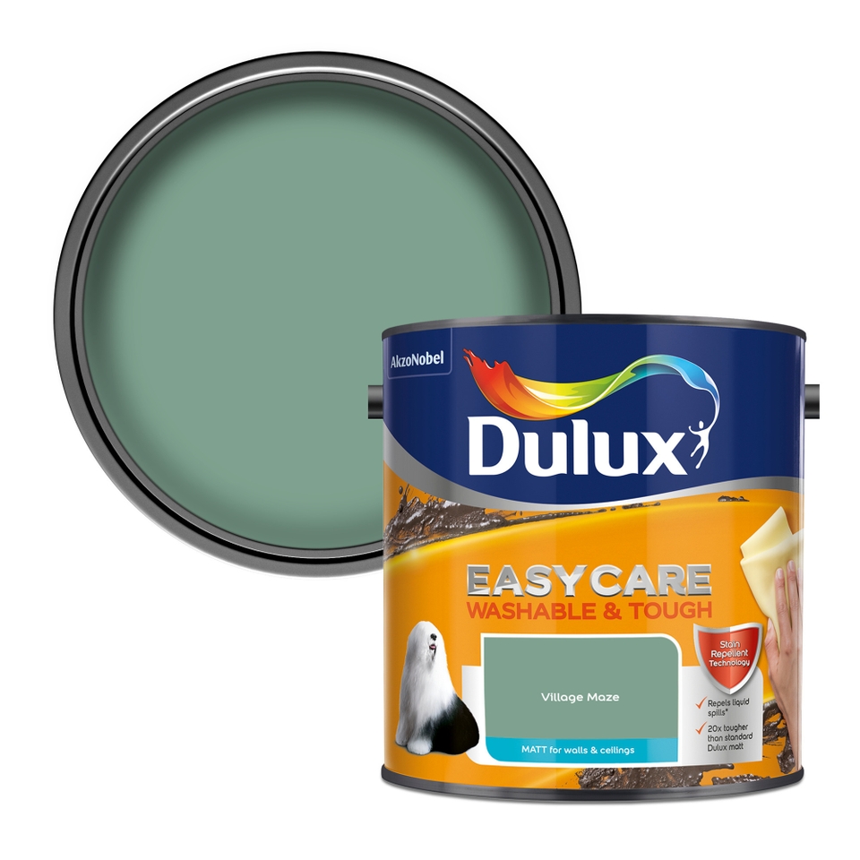 Dulux Easycare Washable & Tough Matt Emulsion Paint Village Maze - 2.5L