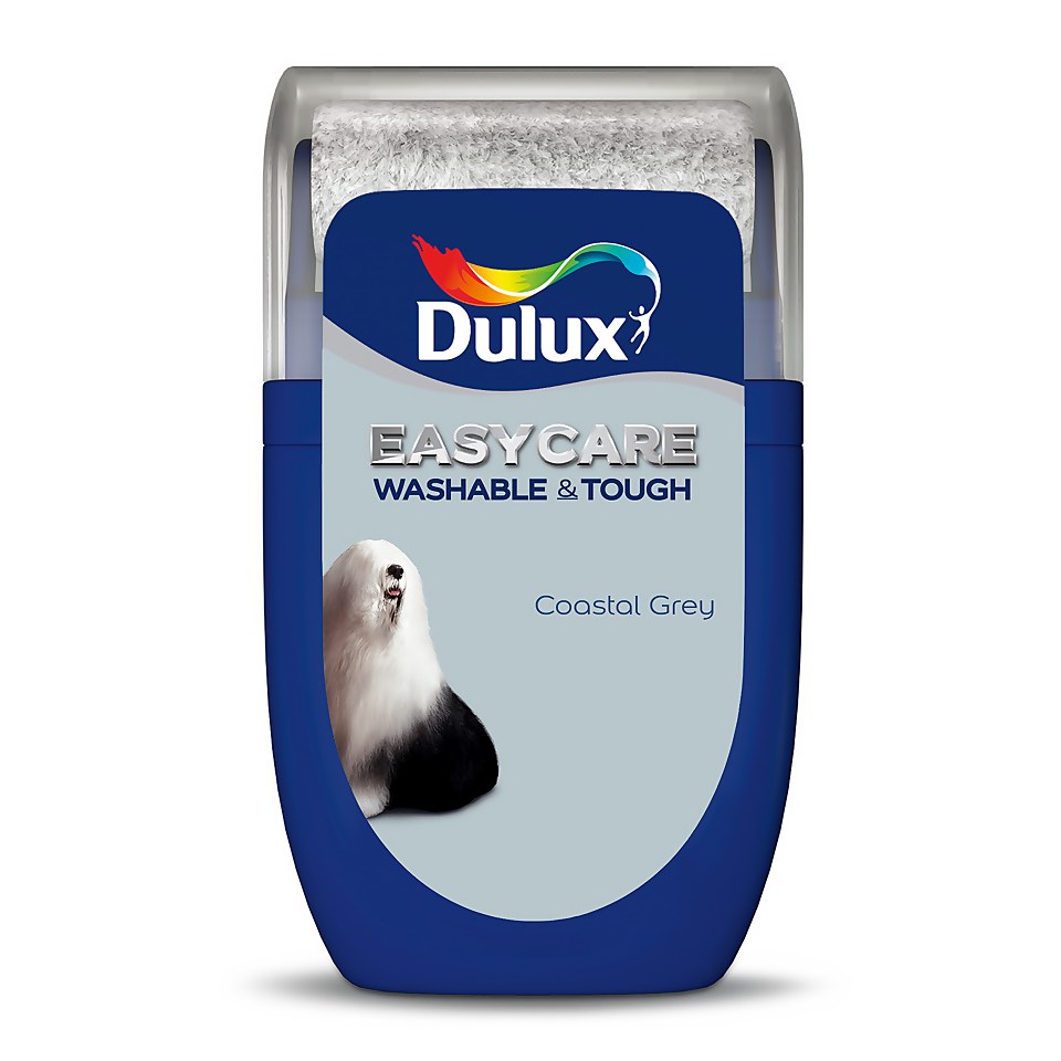 Dulux Easycare Washable & Tough Paint Coastal Grey - Tester 30ml
