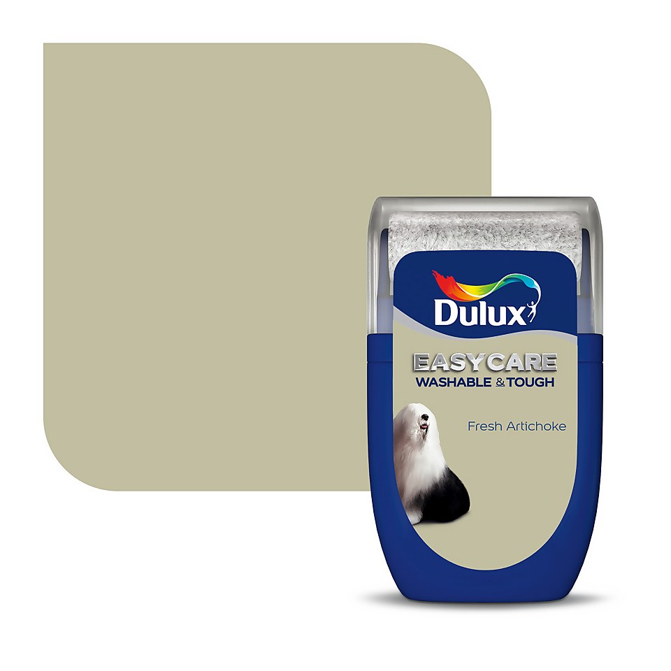 Dulux Easycare Washable & Tough Paint Fresh Artichoke - Tester 30ml