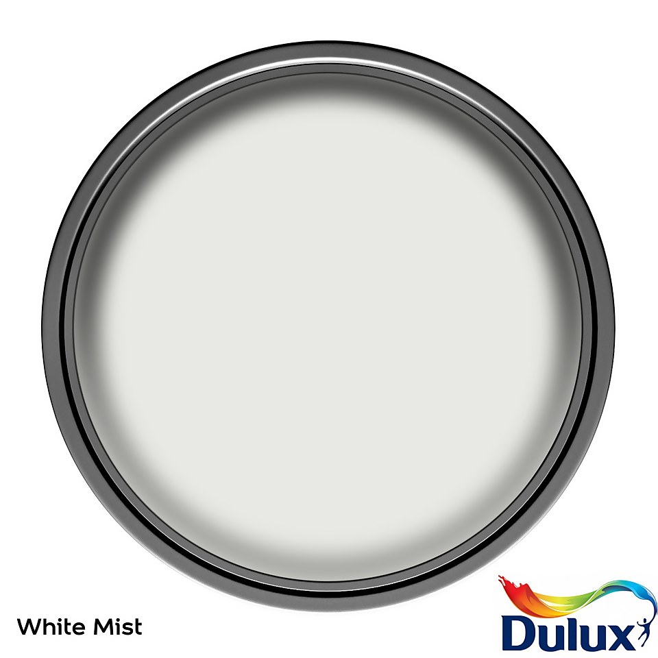 Dulux Easycare Kitchen Matt Emulsion Paint White Mist - 2.5L