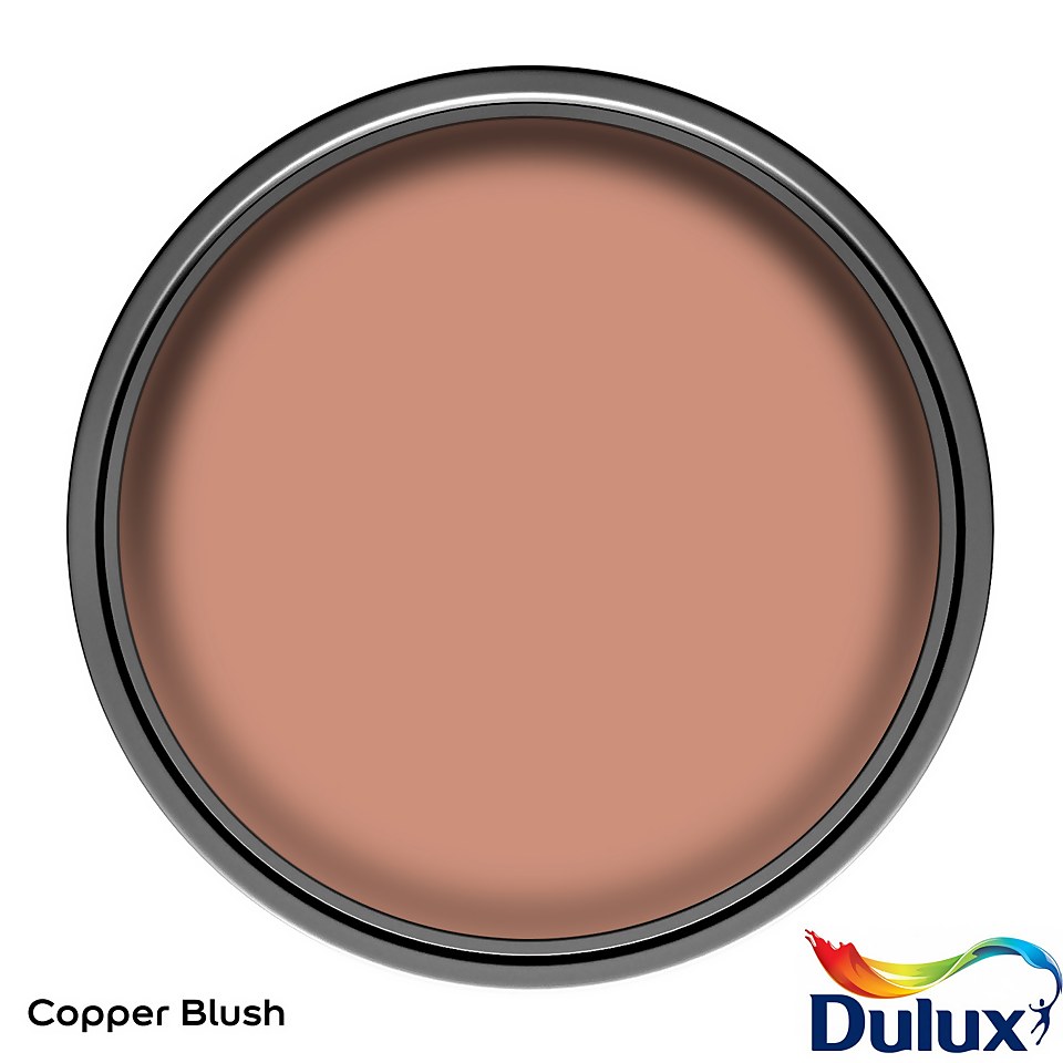 Dulux Easycare Kitchen Matt Emulsion Paint Copper Blush - 2.5L