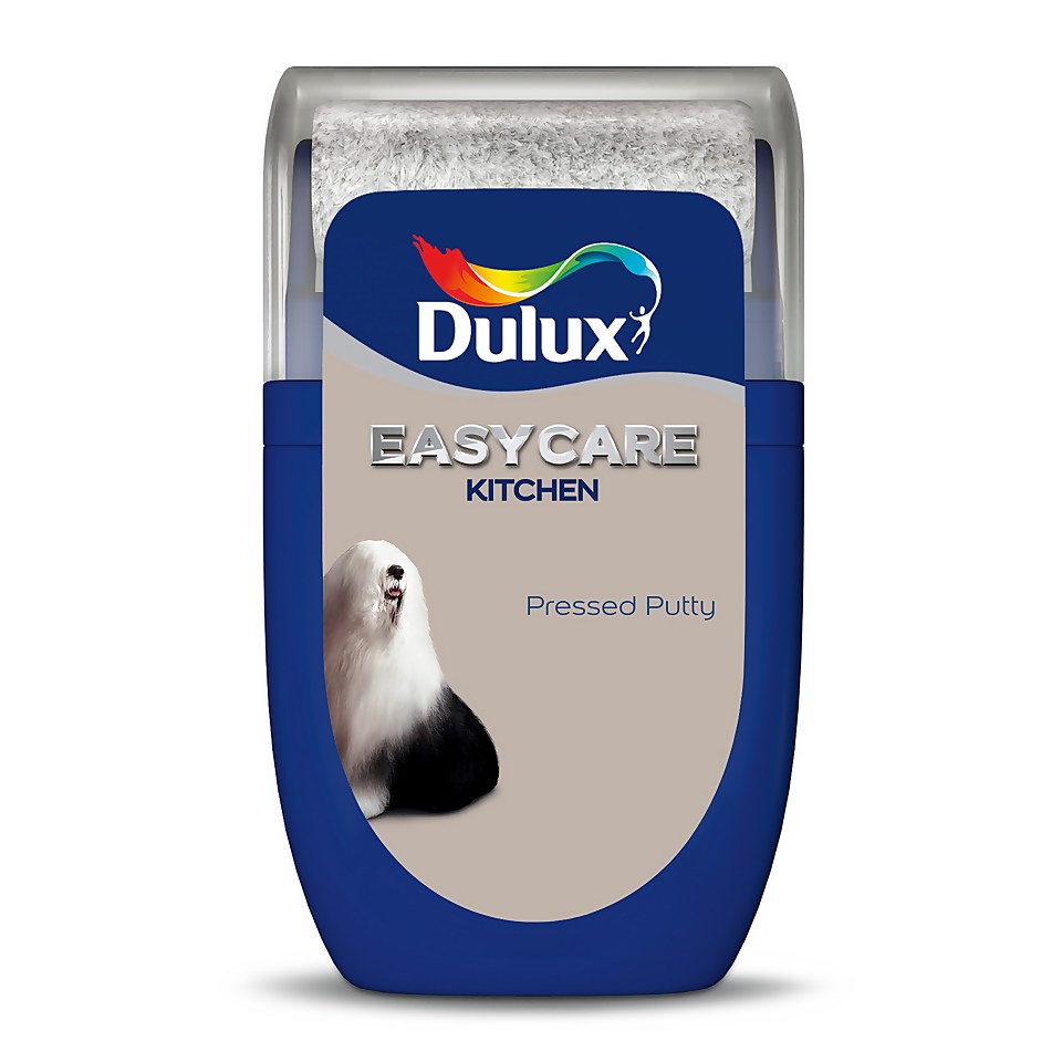 Dulux Easycare Kitchen Paint Pressed Putty - Tester 30ml