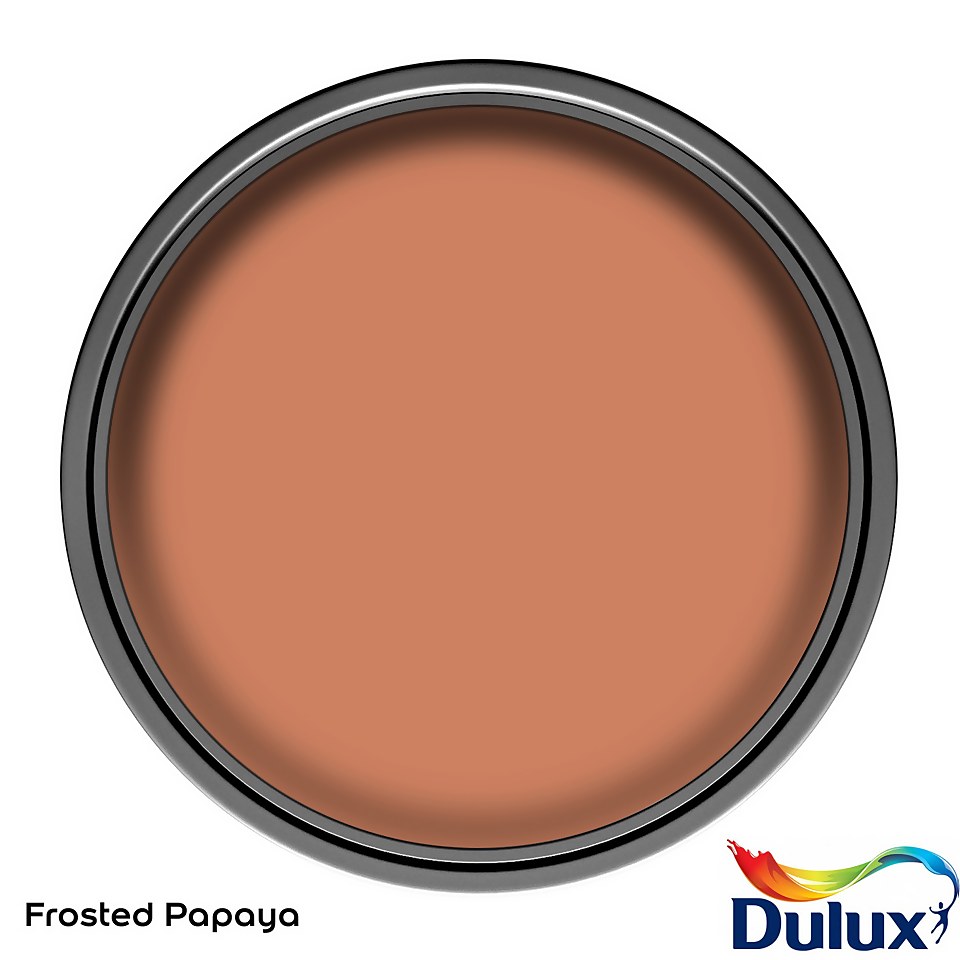 Dulux Easycare Bathroom Soft Sheen Paint Frosted Papaya - 2.5L