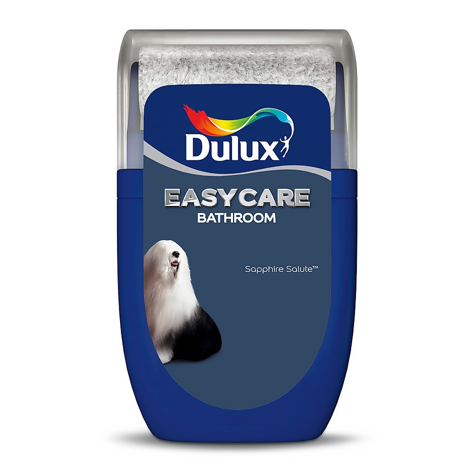 Dulux Easycare Bathroom Paint Sapphire Salute - Tester 30ml