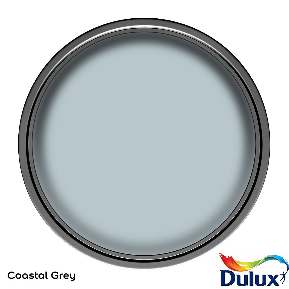 Dulux Simply Refresh One Coat Matt Emulsion Paint Coastal Grey - 2.5L