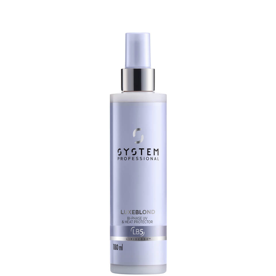 System Professional LuxeBlond Bi-Phase UV and Heat Protector 180ml